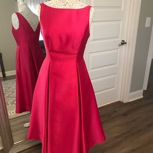 Adrianna Papell A-line, pleated Dress